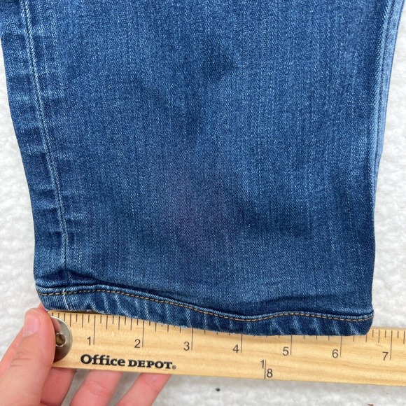 Paige Jeans Mens 33 Lennox Straight Stretch Dark Casual Minimalist Basic - Picture 7 of 9